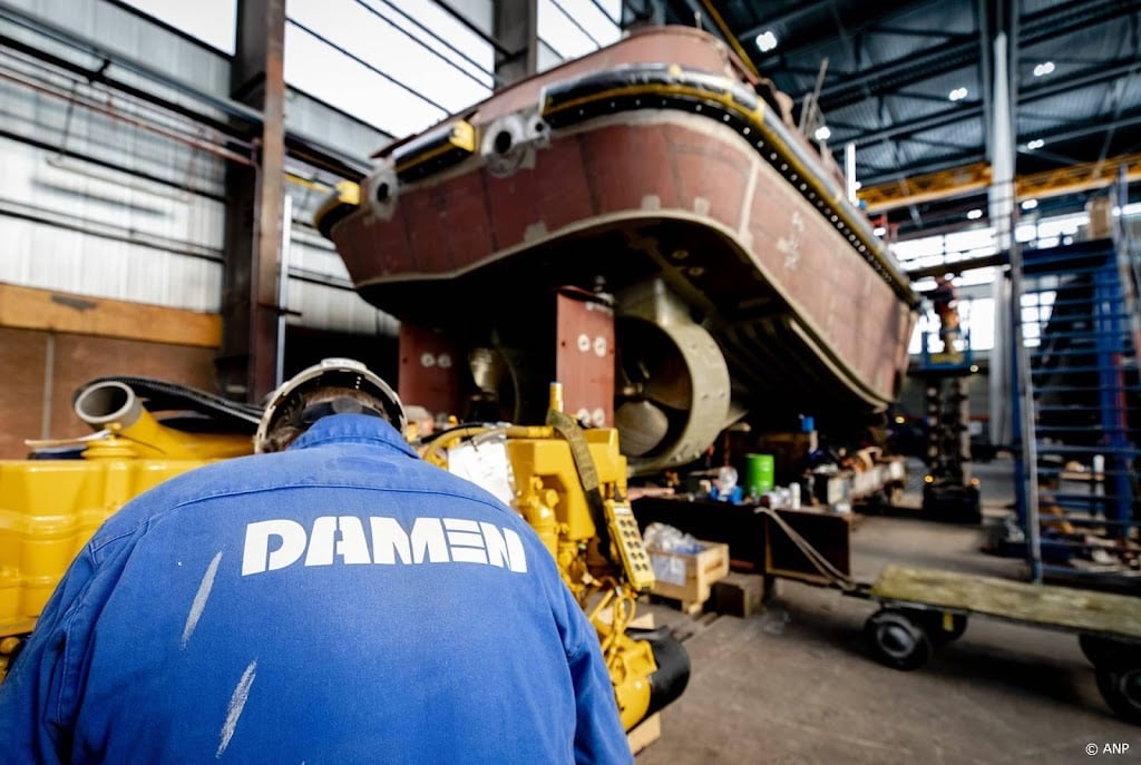 Delen van geschrapte Duitse fregatten door Damen waren al klaar