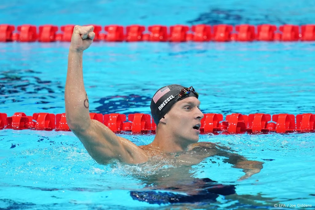 Dressel sluit zwemtoernooi af met vijf keer goud en wereldrecord