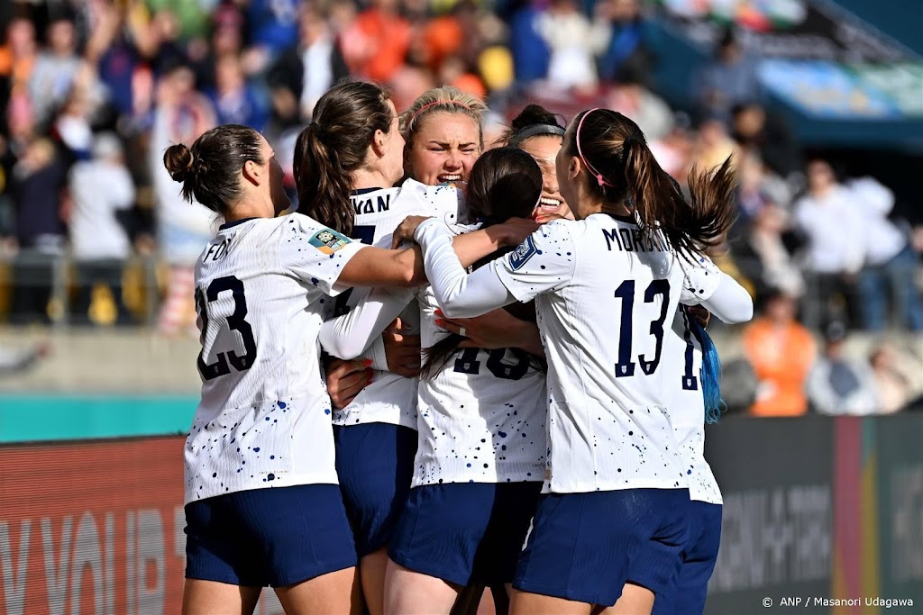 Amerikaanse voetbalsters met doelpuntloos gelijkspel verder op WK