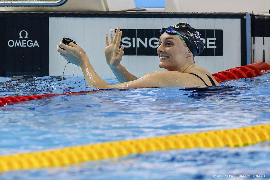 Steenbergen prolongeert wereldtitel op 100 meter vrije slag