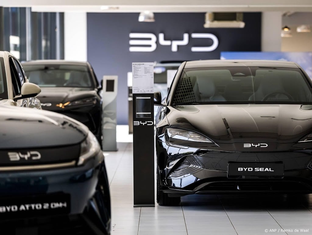 Chinees BYD verkoopt meer auto's, verkoopdoel 2026 een uitdaging
