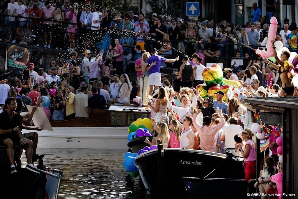 Pride Amsterdam: heel drukke maar ook gemoedelijke dag