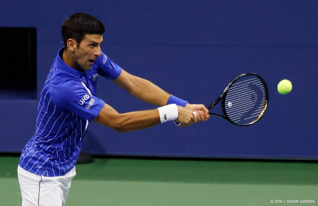 Vliegende start topfavoriet Djokovic op US Open