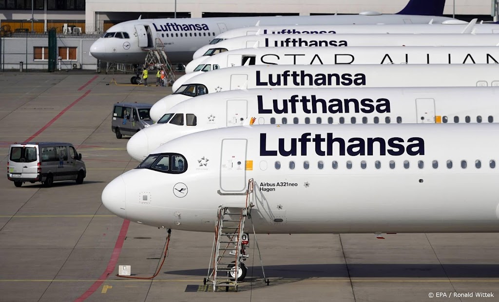 Piloten Lufthansa gaan vrijdag staken