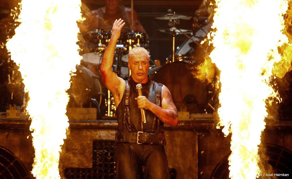 Rammstein geeft in 2023 concert in Groningen