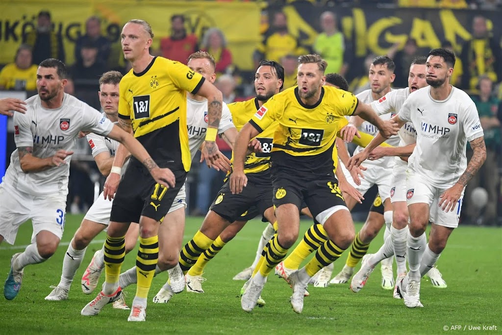 Borussia Dortmund verspeelt punten tegen Heidenheim