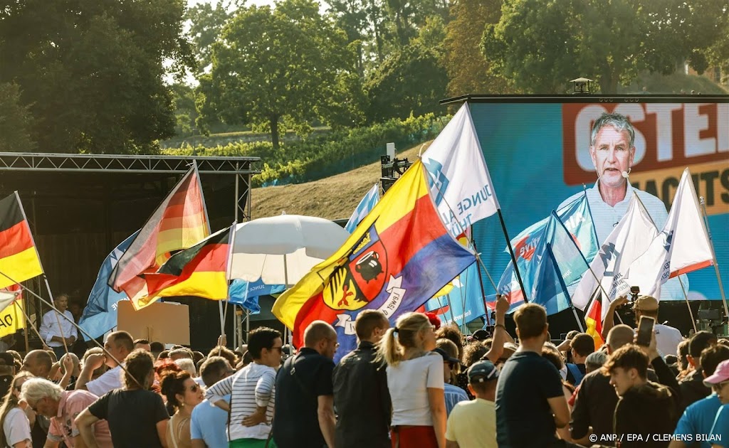 Grote kans op AfD-overwinning in Oost-Duitse deelstaten