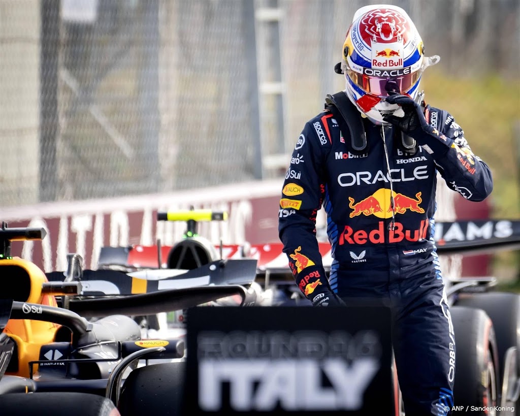Verstappen wacht inhaalrace in Grote Prijs van Italië