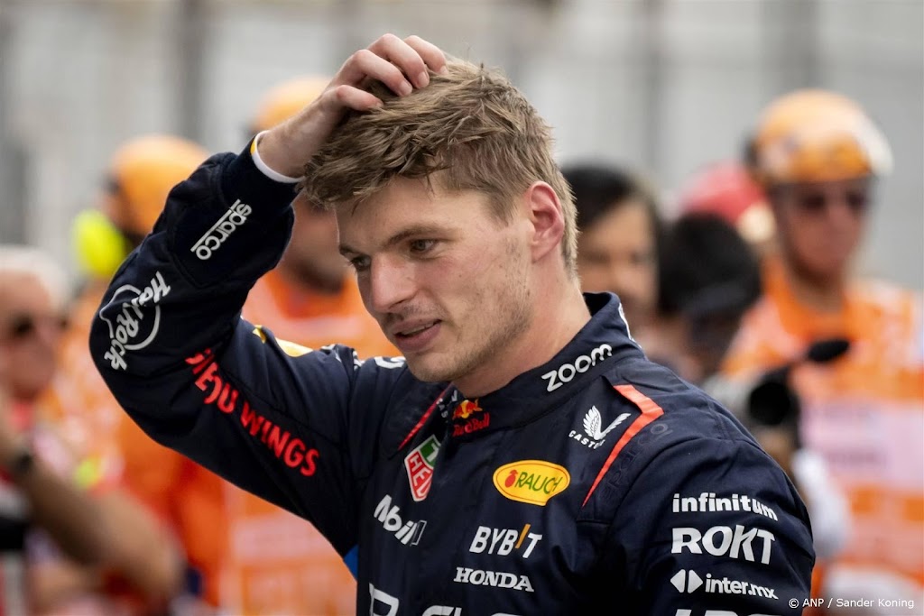 Verstappen ziet het somber in na 'weer een dramatische race' 