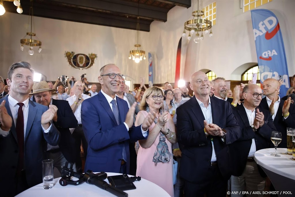 Prognose: AfD wint regionale verkiezingen in Saksen en Thüringen 