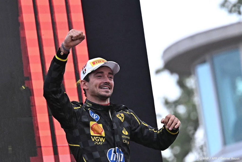 Ook tweede thuiszege op Monza heel speciaal voor coureur Leclerc