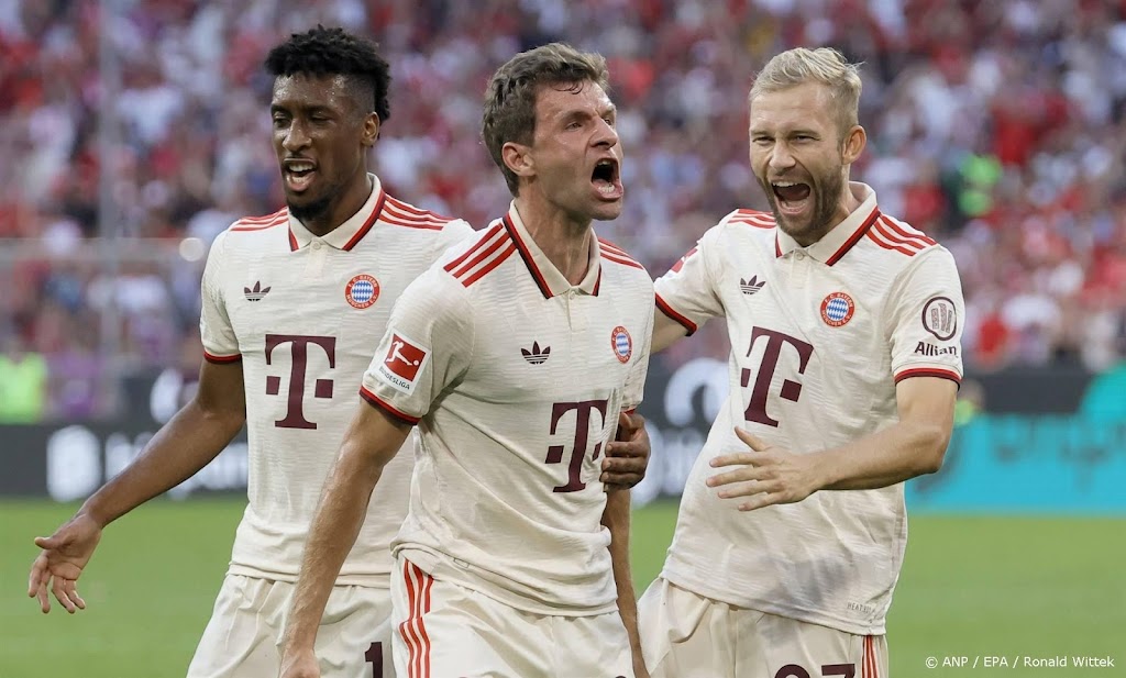 Bayern München wint in recordwedstrijd Müller van Freiburg