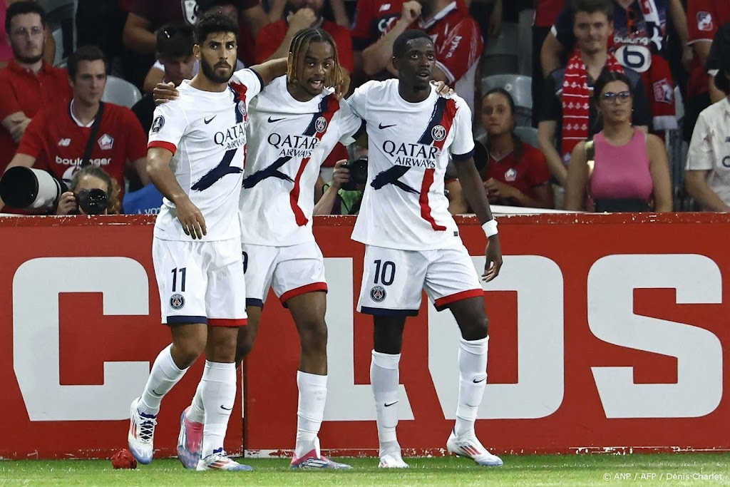 Ongeslagen koploper PSG dient Lille eerste nederlaag toe