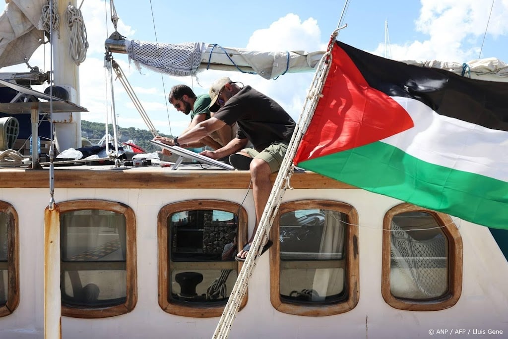 Hulpvloot voor Gaza vaart opnieuw uit