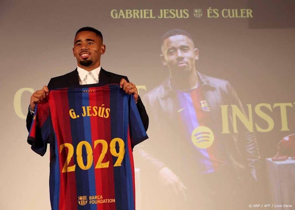 FC Barcelona haalt Gabriel Jesus als vervanger van Lewandowski