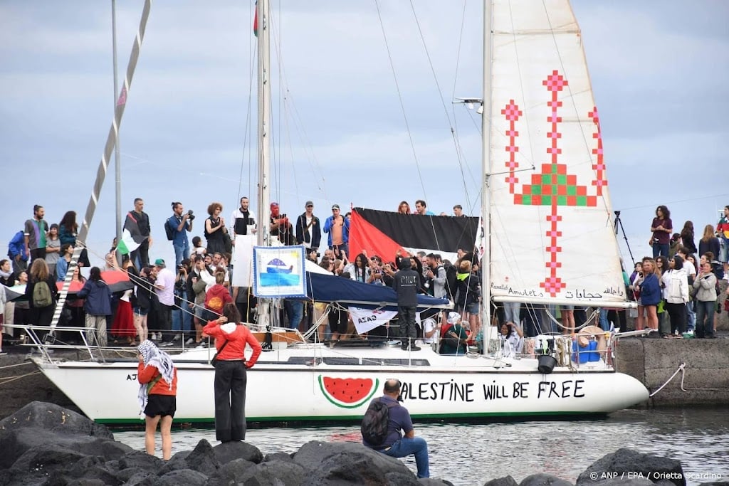 Opvarende Gaza-flotilla: waarschijnlijk laatste momenten missie