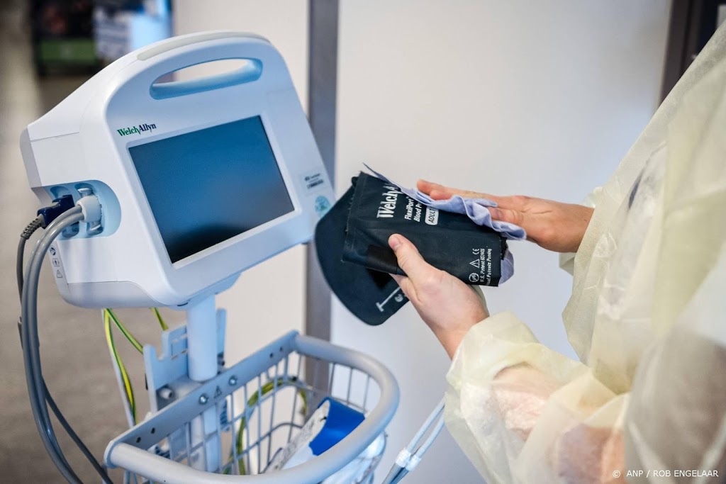 Totaal aantal opgenomen coronapatiënten met 45 gestegen
