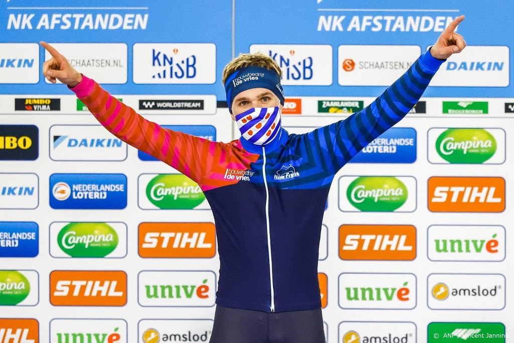 Schaatser Talsma leeft mee met gediskwalificeerde Bergsma 