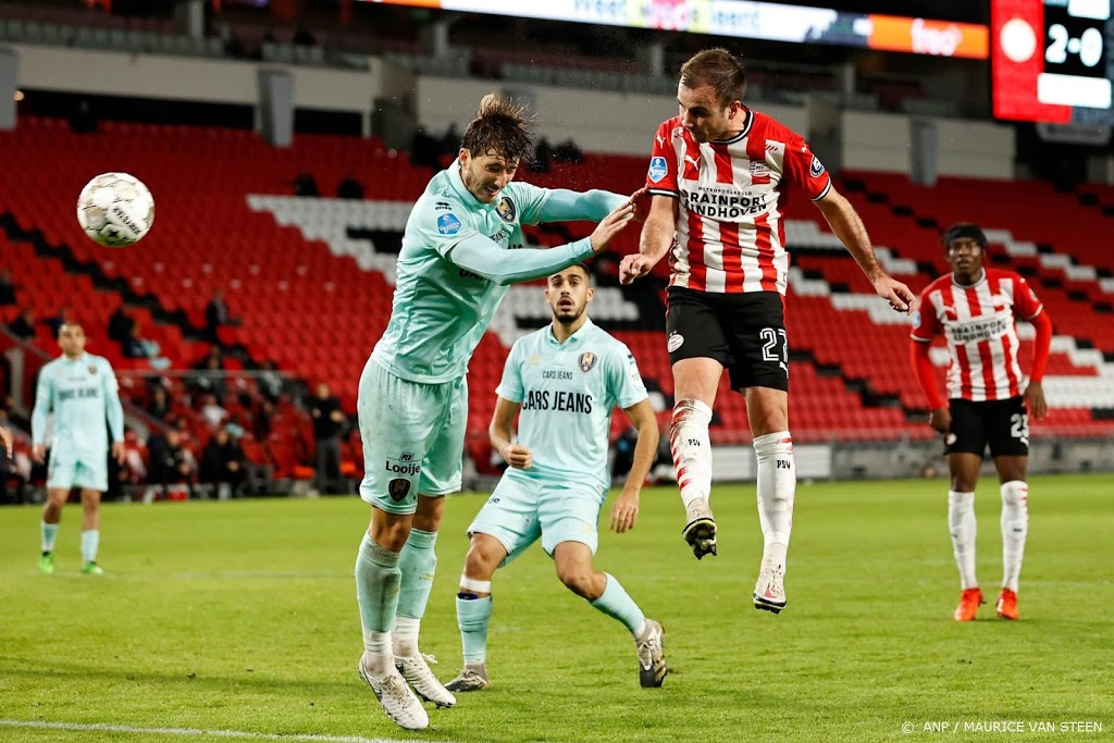 PSV wint tegen ADO ook derde thuiswedstrijd dit seizoen