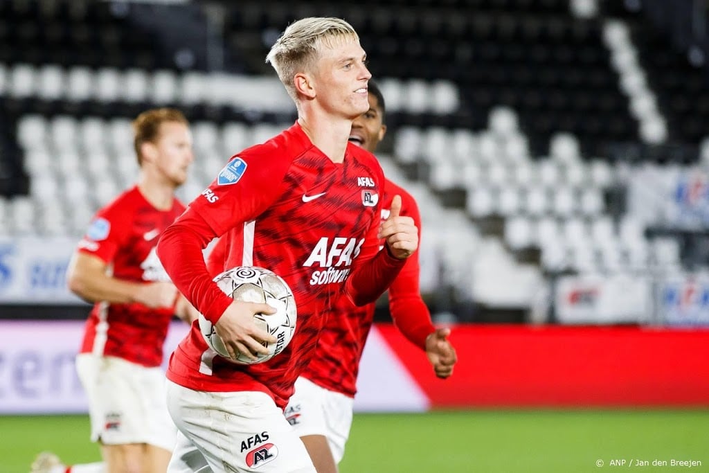 AZ heeft eerste overwinning in eredivisie eindelijk te pakken