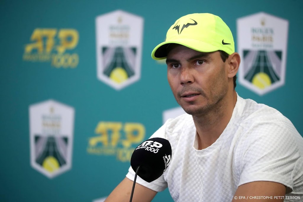 Nadal vindt eerste plaats op wereldranglijst niet meer belangrijk