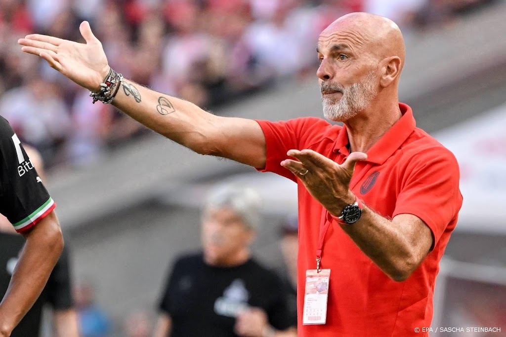 Coach Pioli stuurt AC Milan ten aanval tegen Salzburg