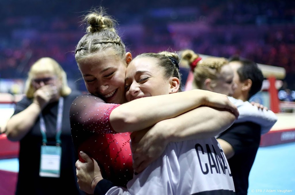 Amerikaanse turnsters grijpen voor zesde keer op rij wereldtitel