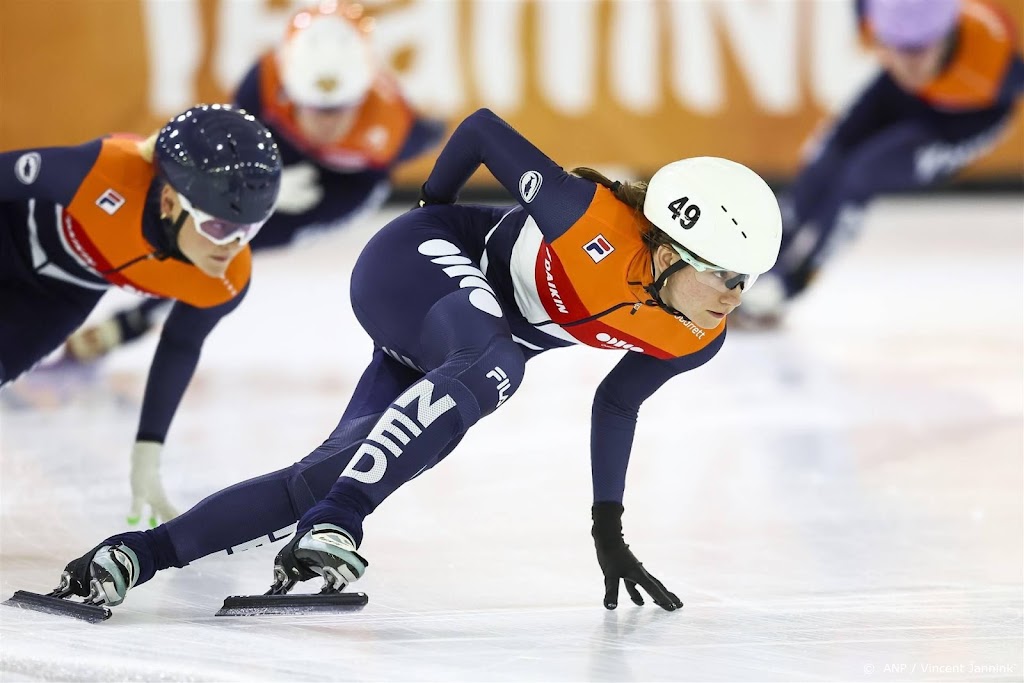 ISU kent aflossingszege alsnog toe aan Nederlandse shorttracksters