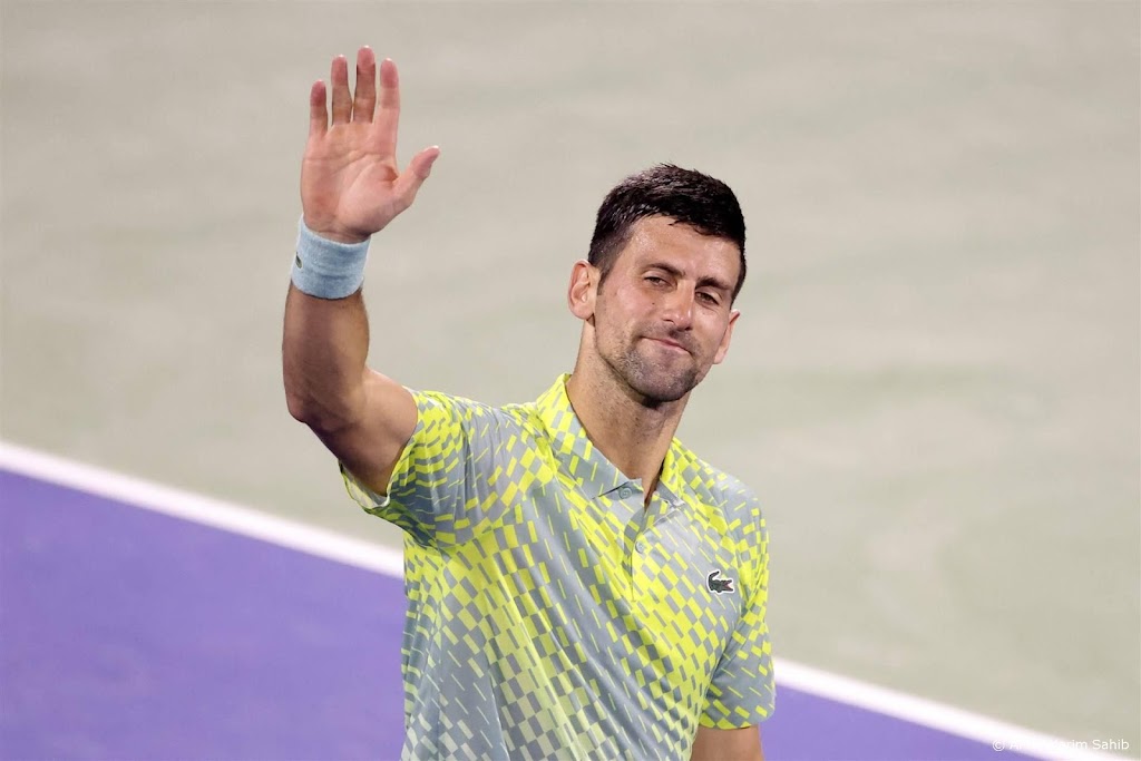 Djokovic tegenstander van Griekspoor in derde ronde Parijs-Bercy