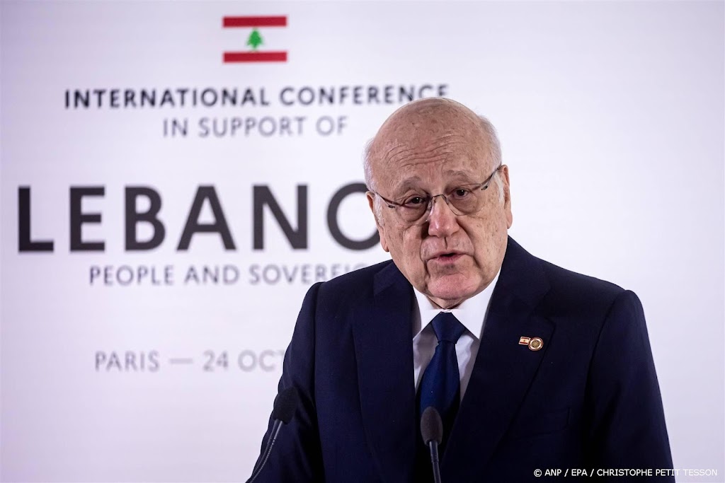 Premier Libanon beschuldigt Israël ervan bestand te dwarsbomen