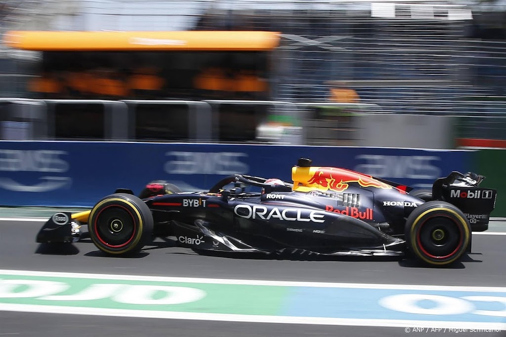 Verstappen in achterhoede in enige training GP van Brazilië