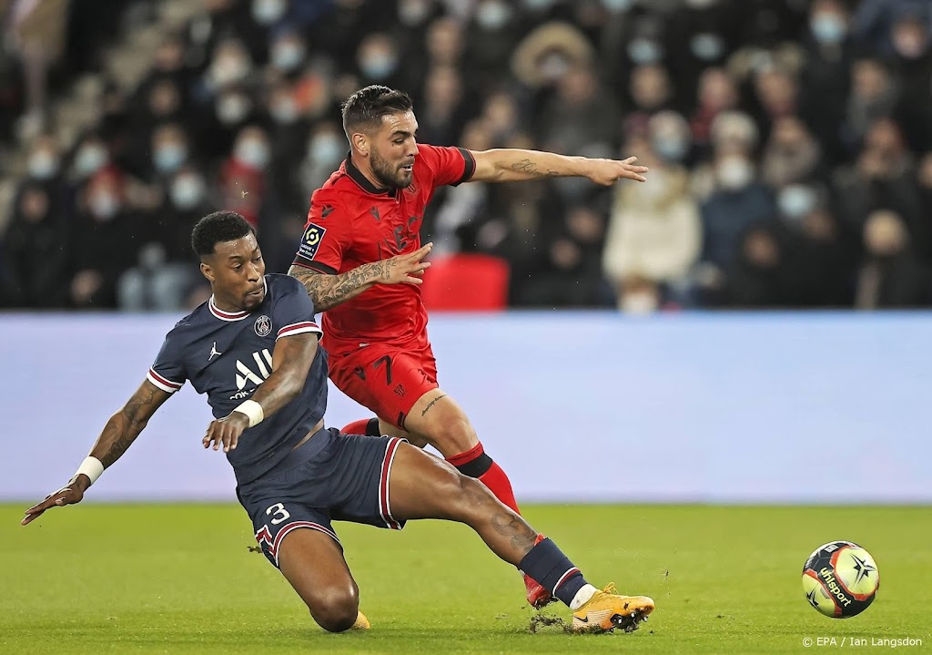Paris Saint-Germain verspeelt thuis punten tegen Nice