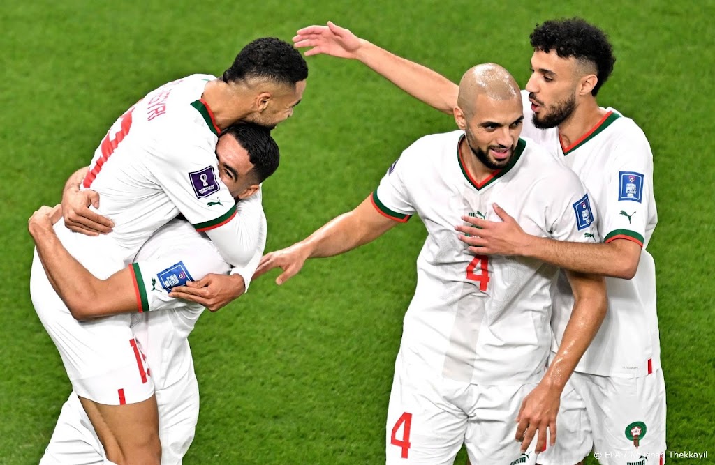 Marokko wint opnieuw en plaatst zich voor volgende ronde WK
