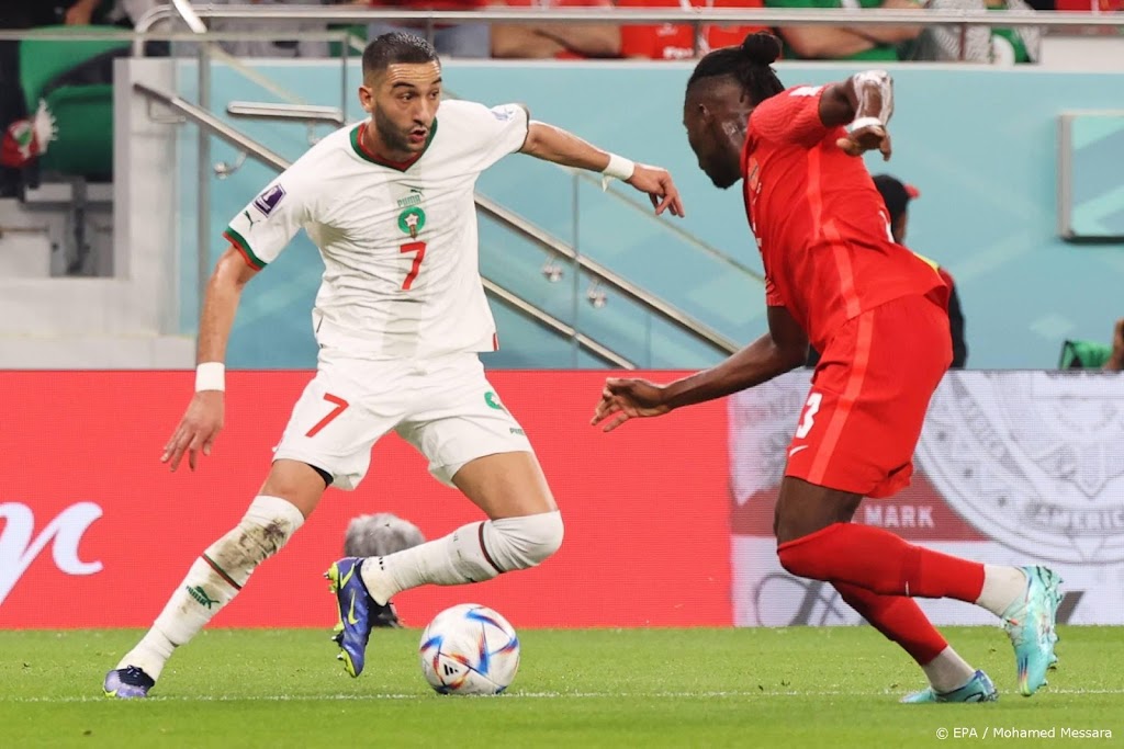 Voor Marokkaanse speler Ziyech is op WK droom uitgekomen