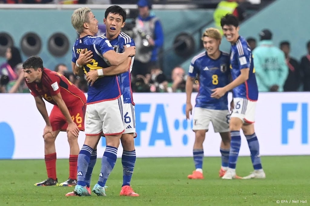 Japan wint van Spanje en plaatst zich voor volgende WK-ronde