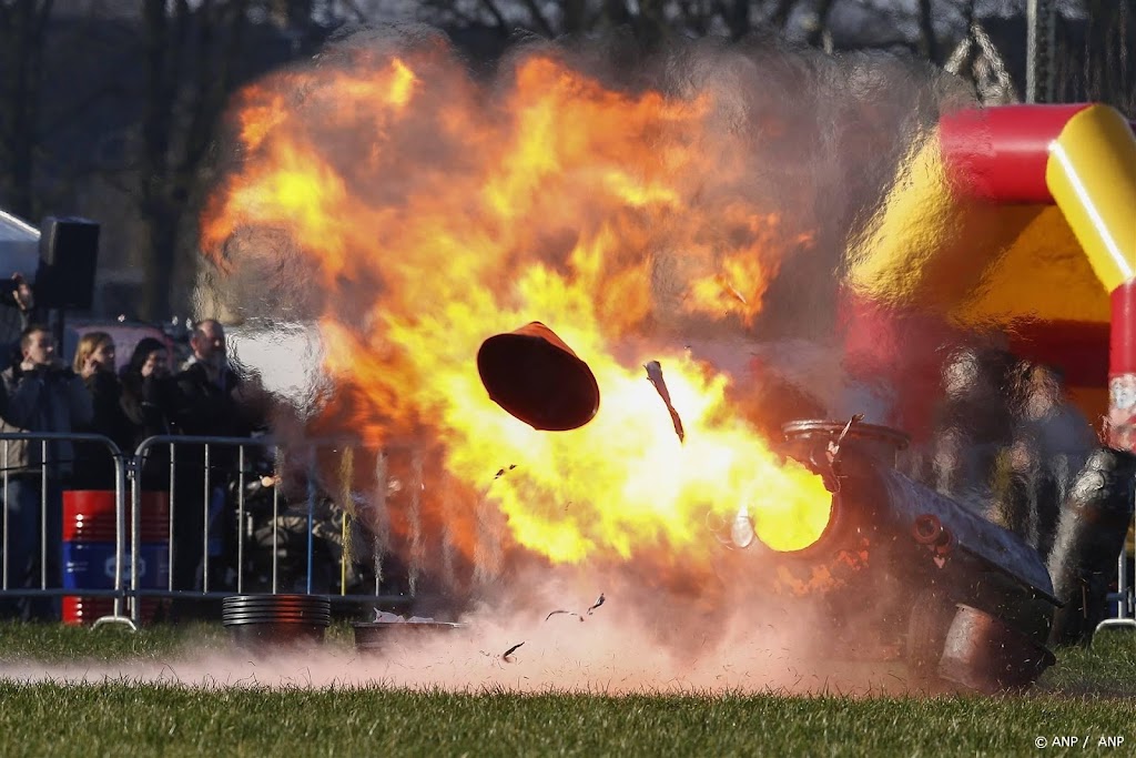 Kampen lost het eerste carbidschot van 2023