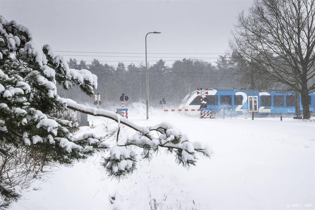 Toch treinen bij extreem winters weer met nooddienstregeling