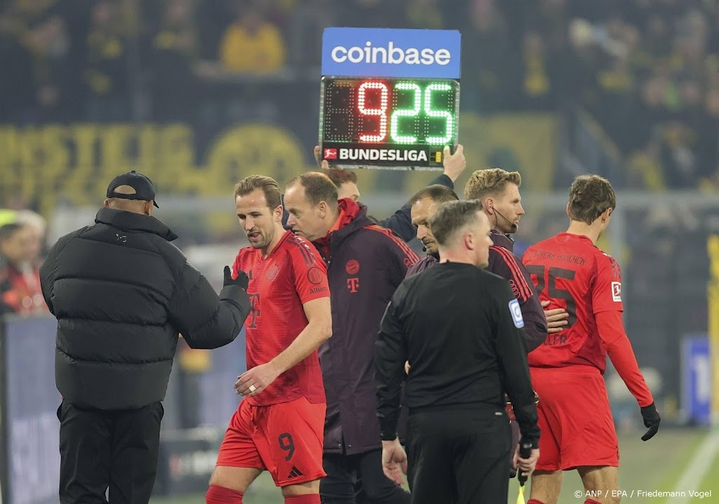 Bayern München 'voorlopig' zonder geblesseerde Kane