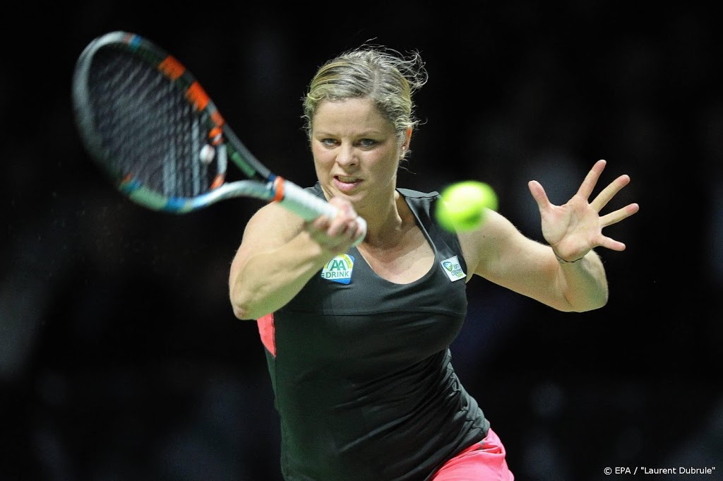 Tennisster Clijsters: misschien win ik geen enkele wedstrijd