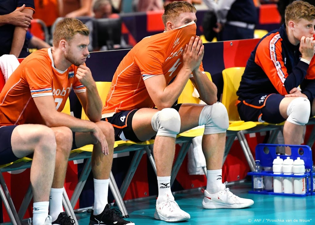 Volleyballers met nederlaag naar Berlijn