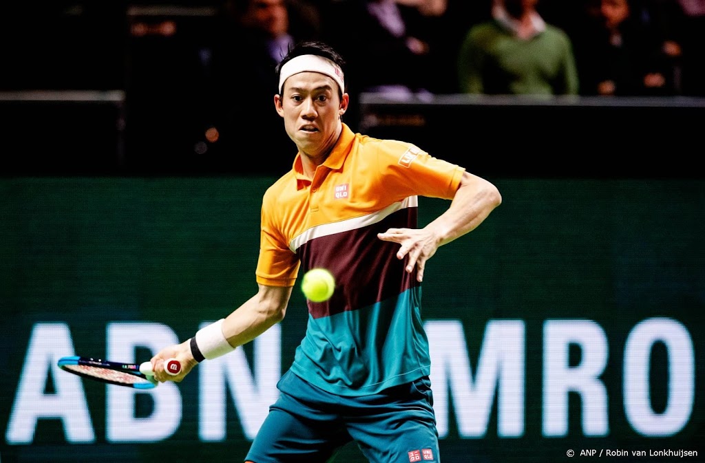 Tennisser Nishikori heeft Rotterdam in agenda staan