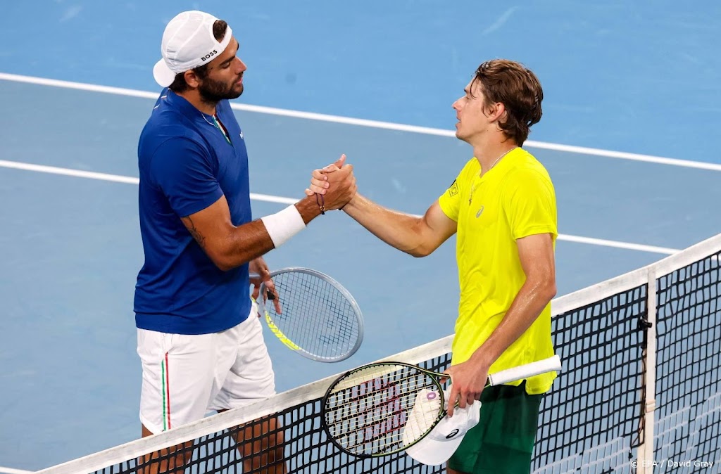 Australische tennissers verslaan Italië in ATP Cup
