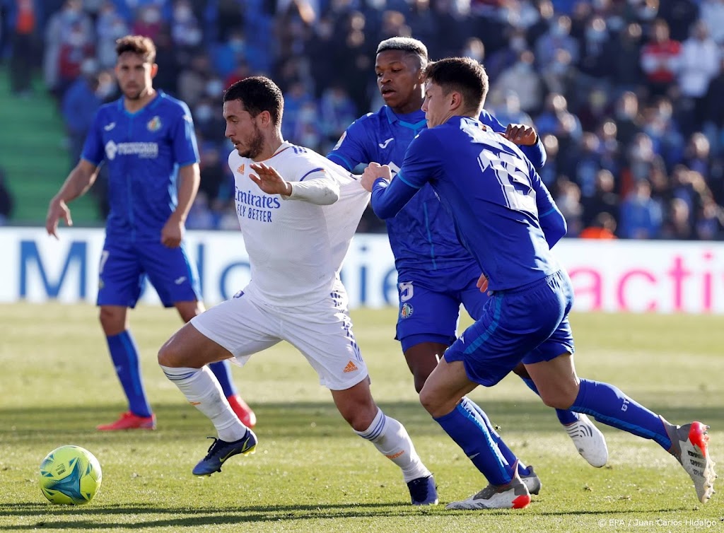 Real Madrid lijdt tweede nederlaag in uitwedstrijd tegen Getafe