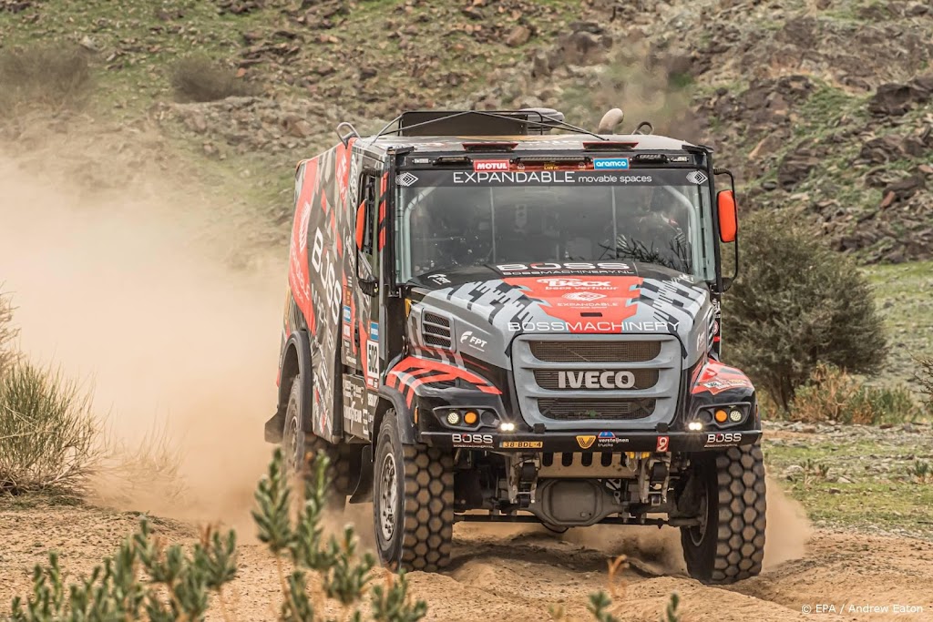 Trucker Van Kasteren mist zege in Dakar Rally na straf