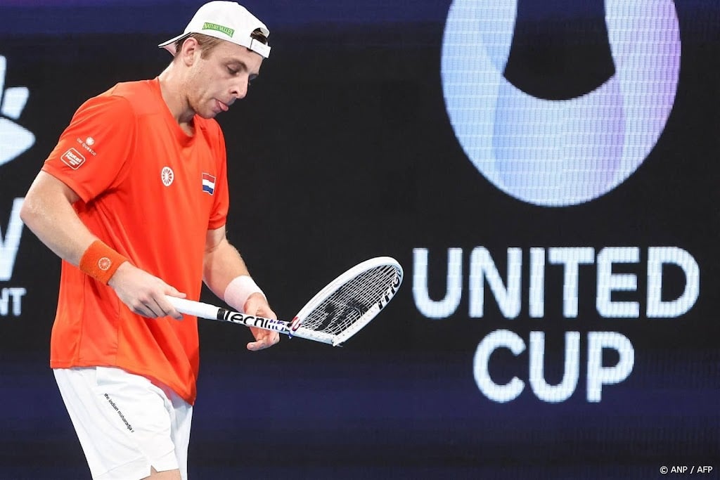 Tennissers op achterstand tegen Kroatië