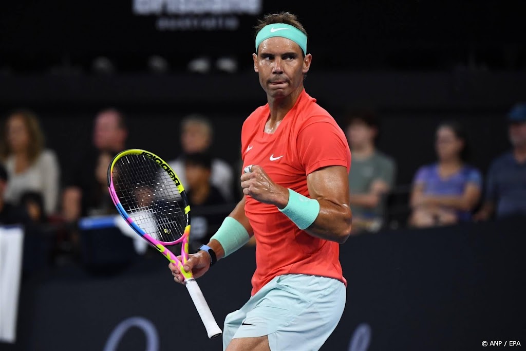 Nadal viert rentree met zege op Thiem in Brisbane