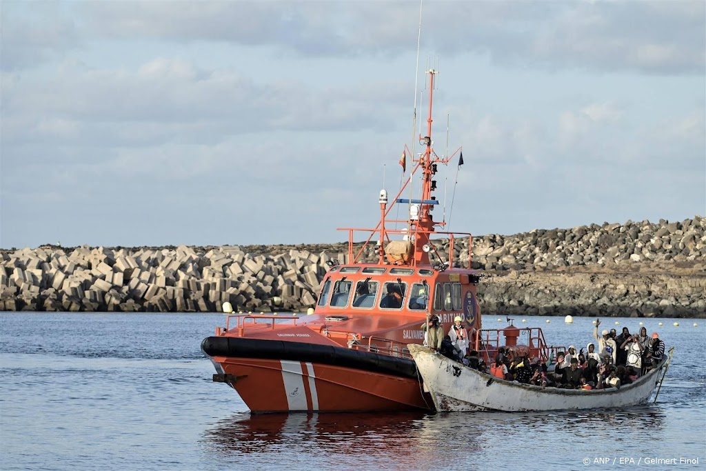 Recordaantal migranten in 2024 aangekomen op Canarische Eilanden