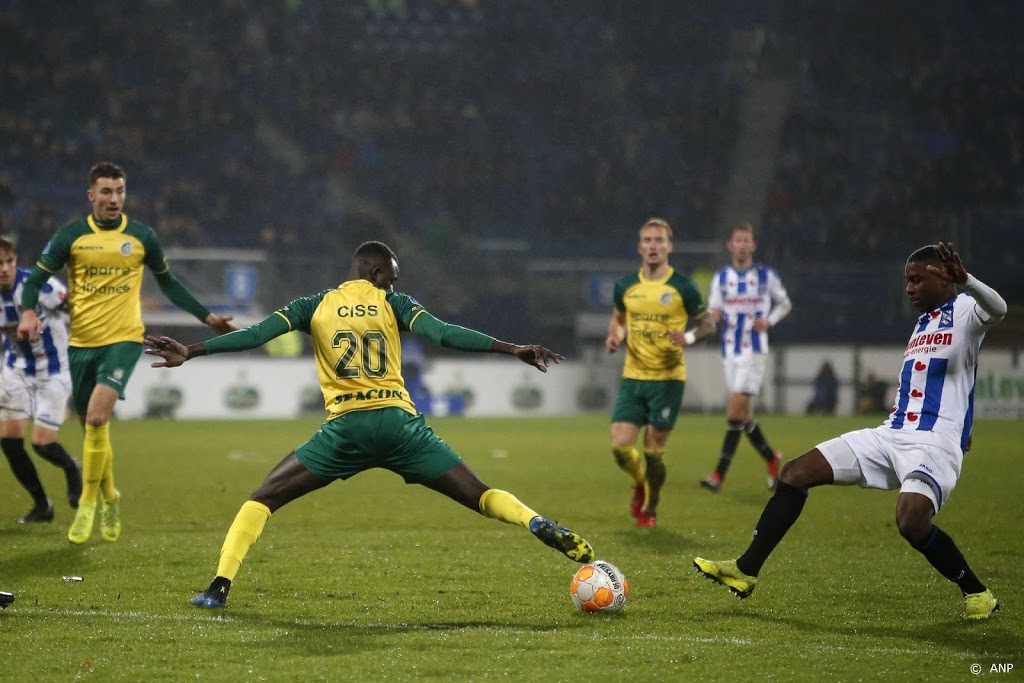 Fortuinlijke zege Fortuna Sittard op Heerenveen