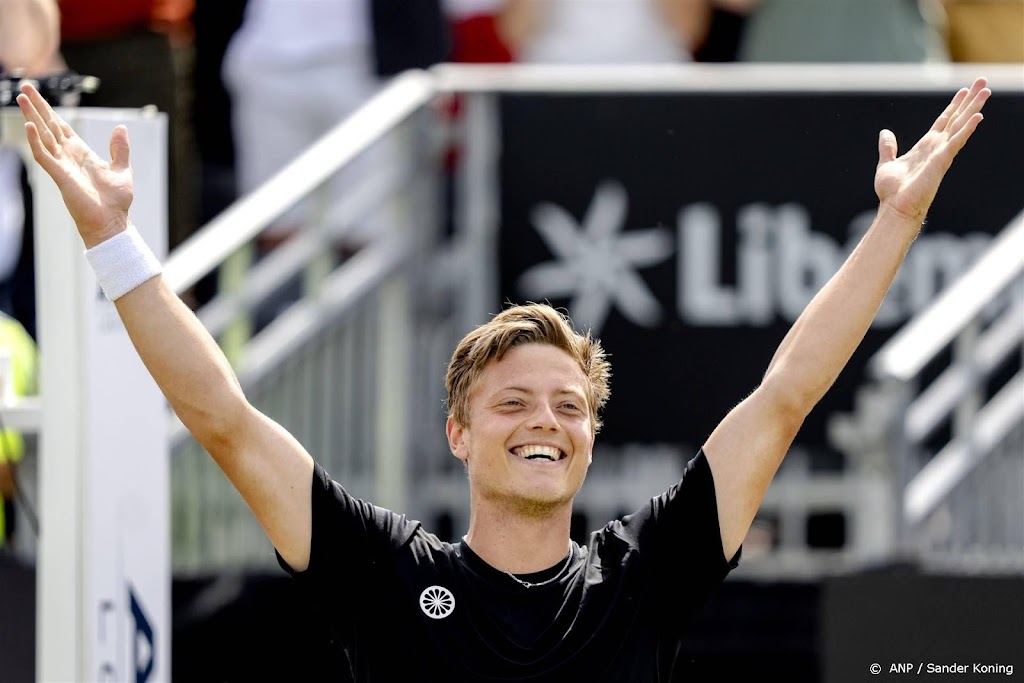 Tennisser Van Rijthoven verdedigt titel in grastoernooi Rosmalen 