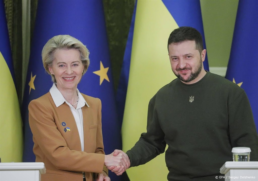 Zelenski: Kiev verdient dit jaar nog gesprek over EU-toetreding